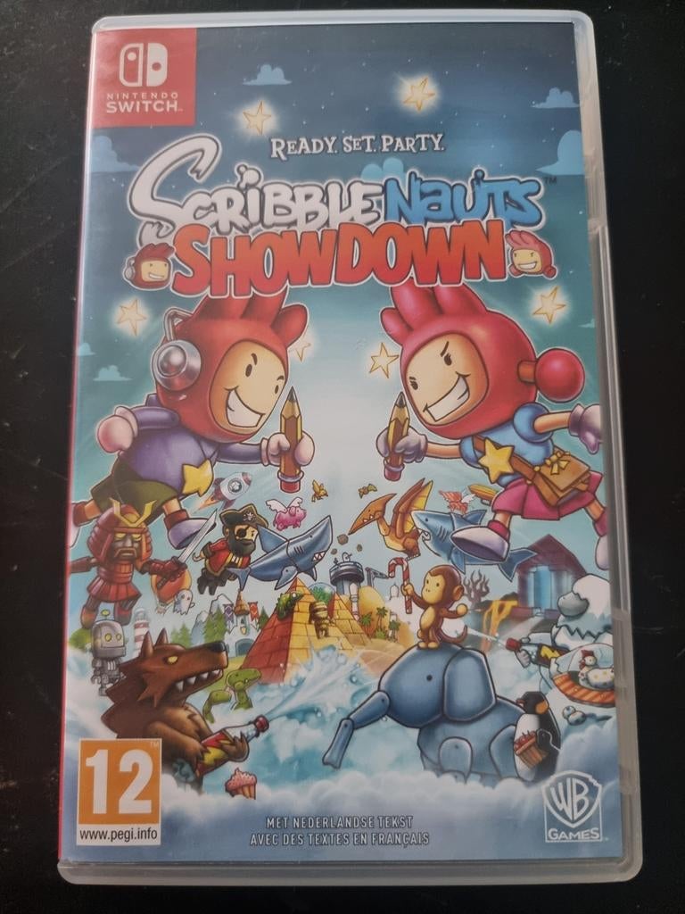 Scribblenauts Showdown - Nintendo Switch, Ophalen, Puzzel en Educatief, 2 spelers, Eén computer