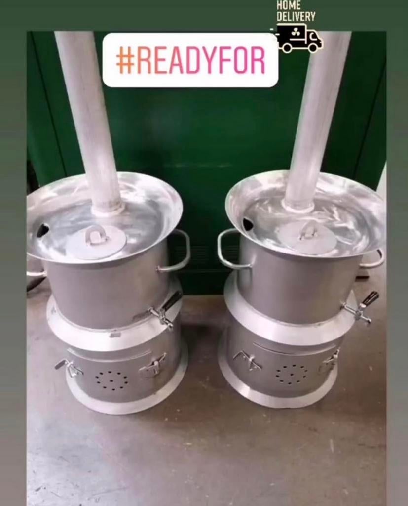 Semaver caydenlik waterkoker theemaker, Ophalen, Zo goed als nieuw, Rvs