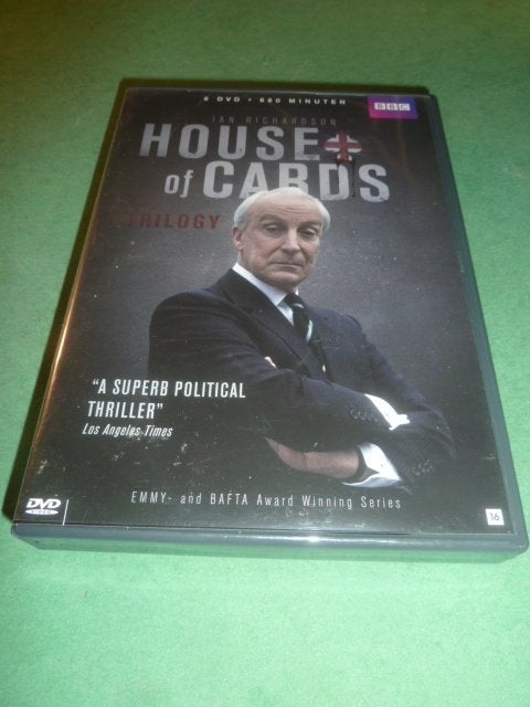 House of cards Trilogy BBC 6 dvd-box UK, Alle leeftijden, Verzenden, Zo goed als nieuw, Seizoen 1