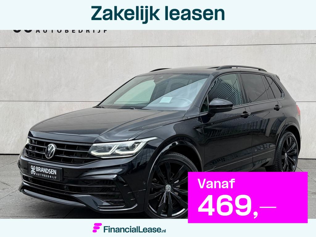 Volkswagen Tiguan 1.5 TSI R-Line Business+ Pano-20"-ACC-Trek, 1441 kg, 4 cilinders, Automatische klimaatregeling, Leder en Stof