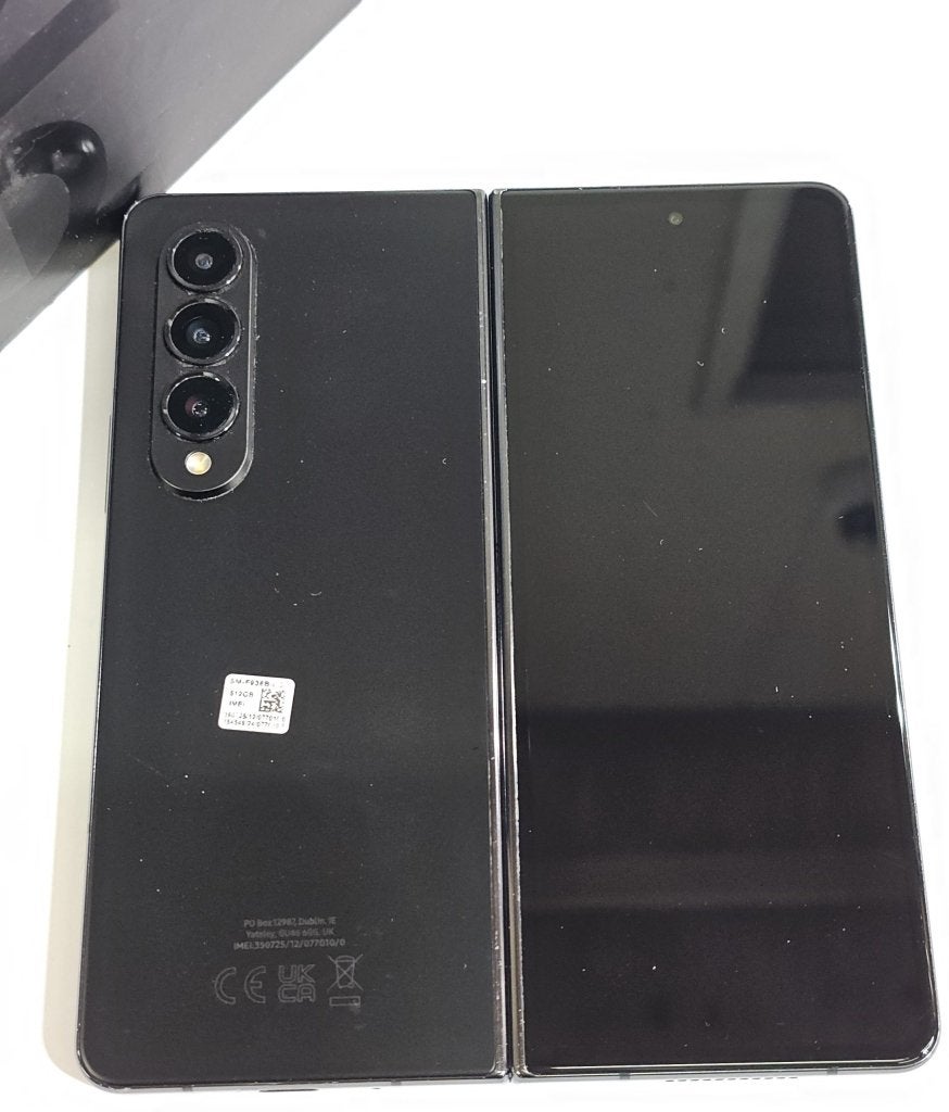 Samsung Galaxy Z Fold4 - 512GB - Zwart | Tweedehands, Telecommunicatie, Mobiele telefoons | Samsung, Gebruikt, Zwart, Touchscreen