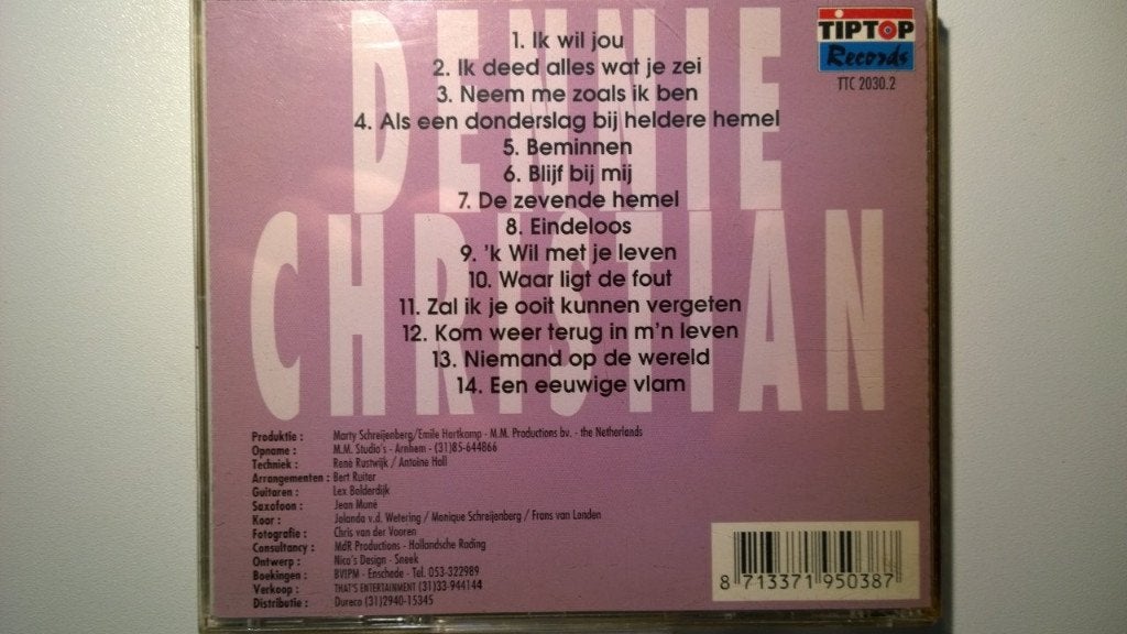 Dennie Christian - Eindeloos, Ophalen of Verzenden, Zo goed als nieuw, Pop, Album