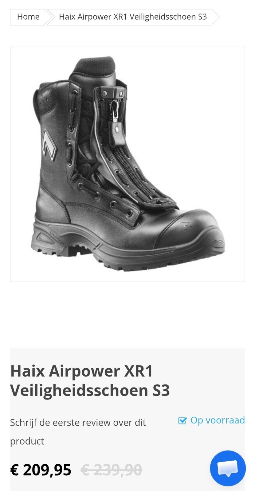 Haix Airpower XR1 maat 43 NIEUW!, Ophalen of Verzenden, Nieuw