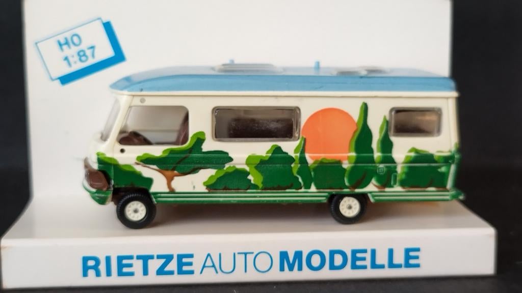 Hymer Camper 1:87 H0 Rietze Pol, ., Rietze, Rietze, Ophalen of Verzenden