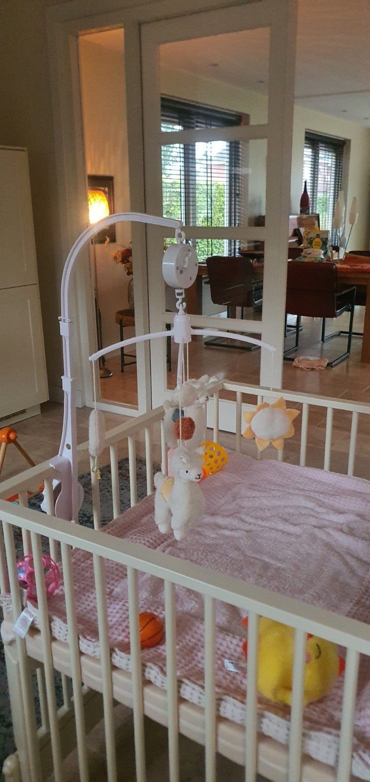 te koop muziekmobiel voor in de box, Kinderen en Baby's, Ophalen, Zo goed als nieuw, Overige vormen