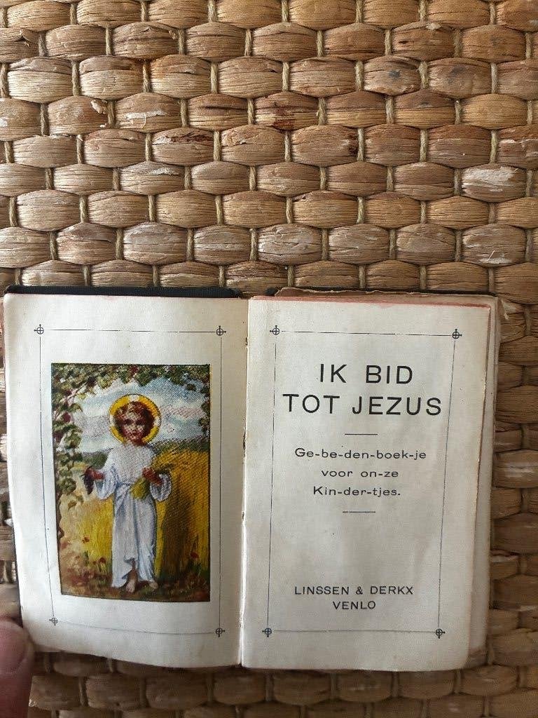 Oud Kindergebedenboekje "Ik bid tot Jezus", Verzamelen, Ophalen of Verzenden, Gebruikt, Boek, Christendom | Katholiek