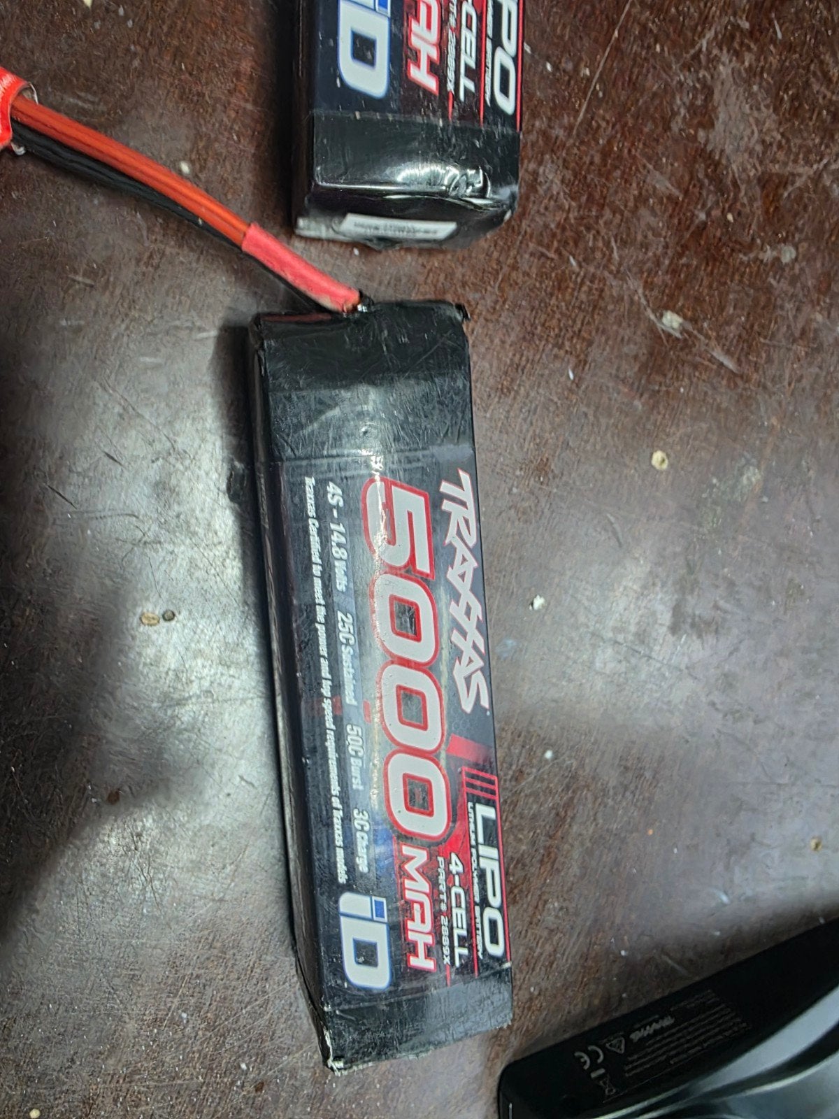 2x Lipo 4S accu traxxas, Ophalen of Verzenden, Gebruikt, Overige schalen, Auto offroad