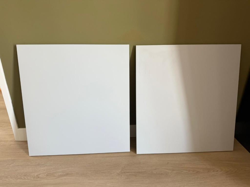 2x Ikea Besta deuren (60x64cm) grijs, Ophalen, Minder dan 50 cm, Zo goed als nieuw, Minder dan 100 cm