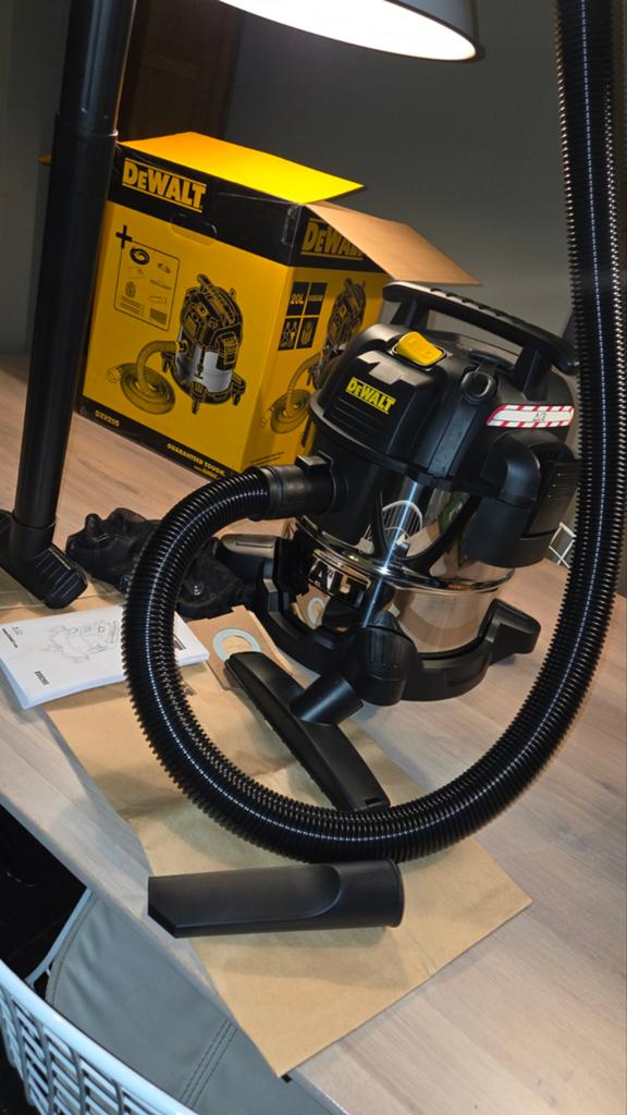 DEWALT DXV20S Industriële Stofzuiger 20L Nat/Droog 1050W, Nieuw, Ophalen of Verzenden, Industriële stofzuiger, Reservoir