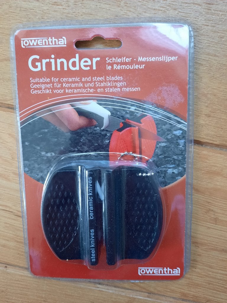 Grinder Compacte messenslijper - keramiek en staal - zwart -, Overige typen, Ophalen of Verzenden, Nieuw, Wit