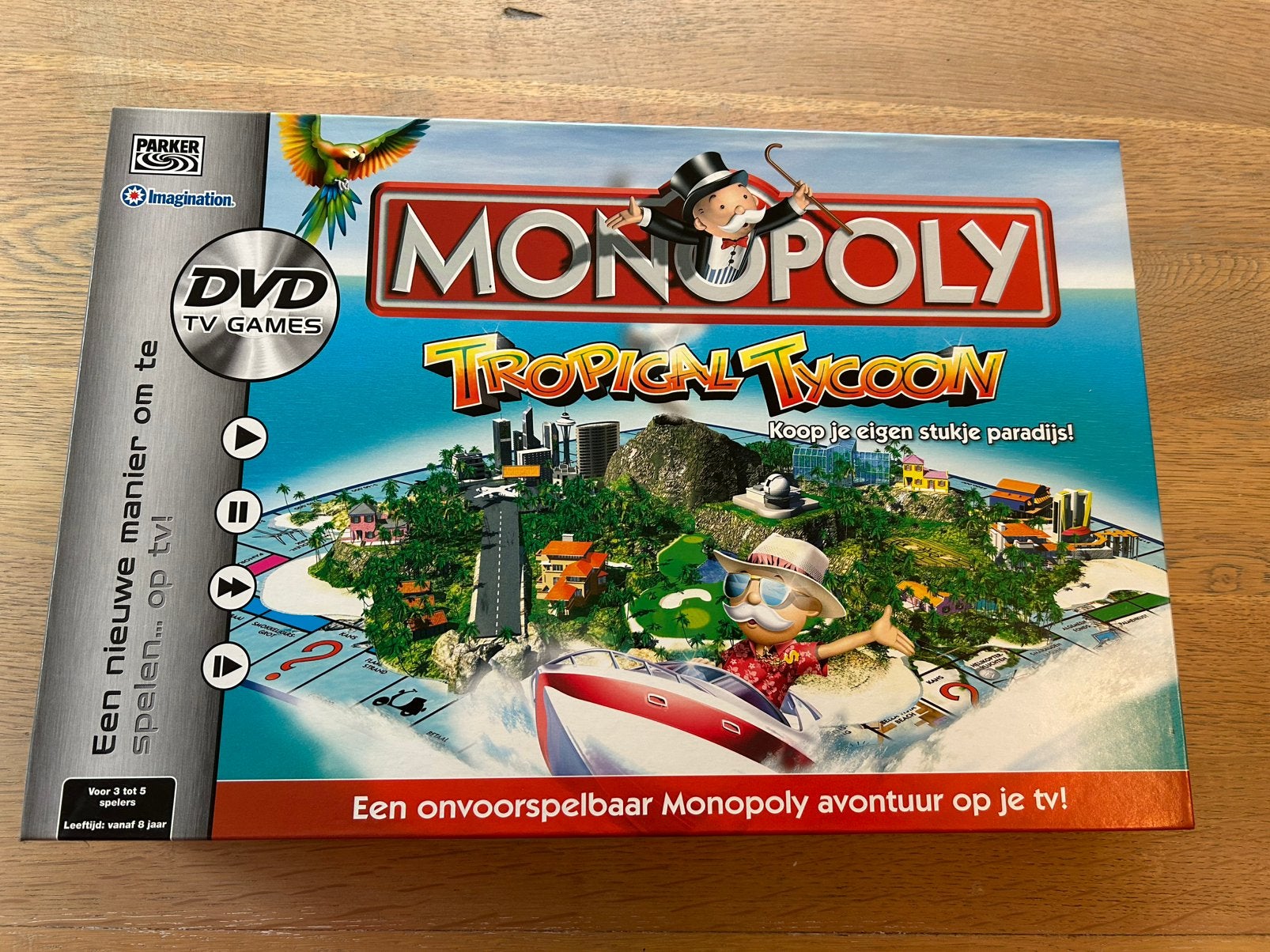 Monopoly Tropical Tycoon, Ophalen of Verzenden, Zo goed als nieuw