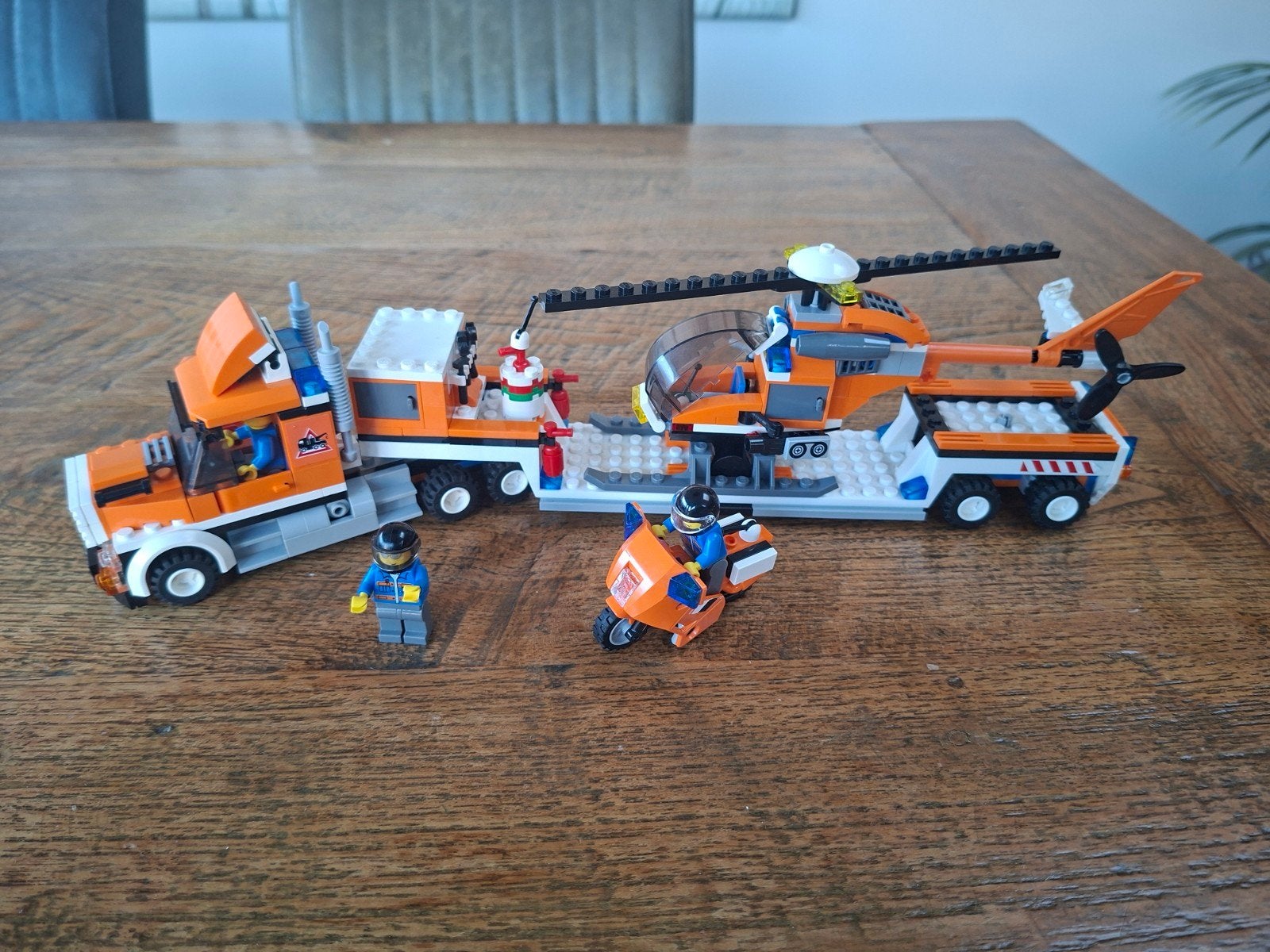Lego City 7686 Helikopter transport - Compleet, City, Lego, Ophalen of Verzenden, Zo goed als nieuw