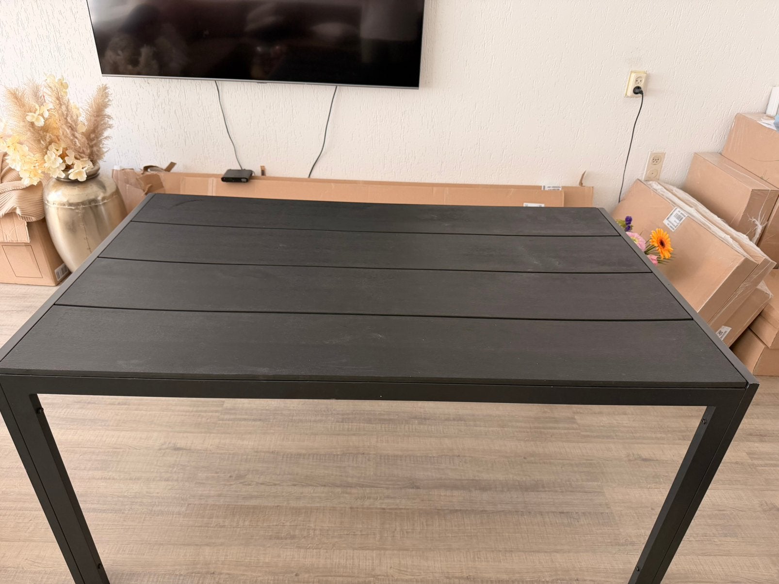 Tuintafel, Ophalen, 100 tot 150 cm, 50 tot 100 cm, Zo goed als nieuw