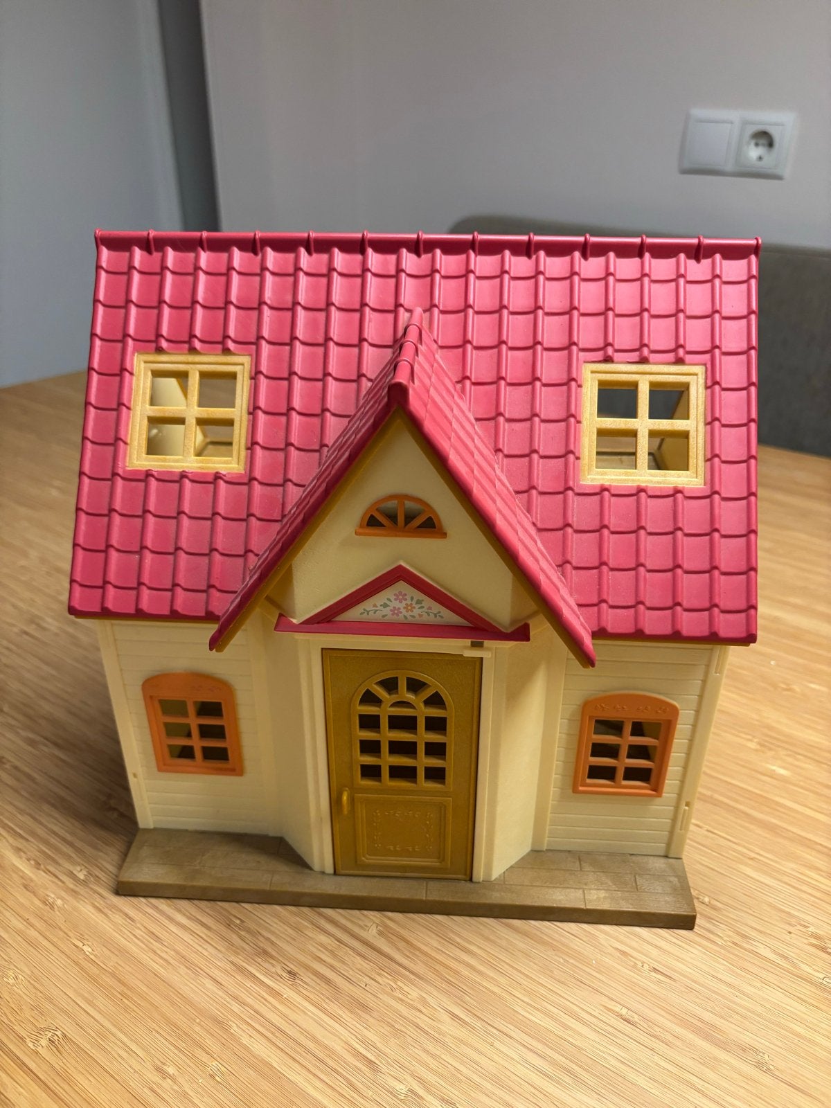 Sylvanian Families woonhuis in nette staat, Ophalen of Verzenden, Zo goed als nieuw, Jongen of Meisje