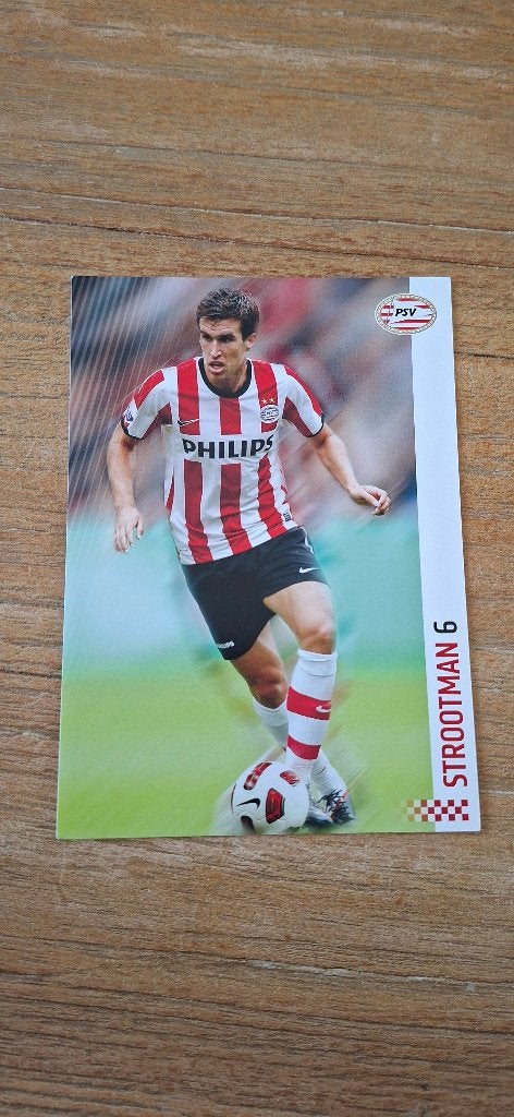 Spelerskaart; Kevin Strootman # PSV, Ophalen of Verzenden, Nieuw, PSV, Spelerskaart