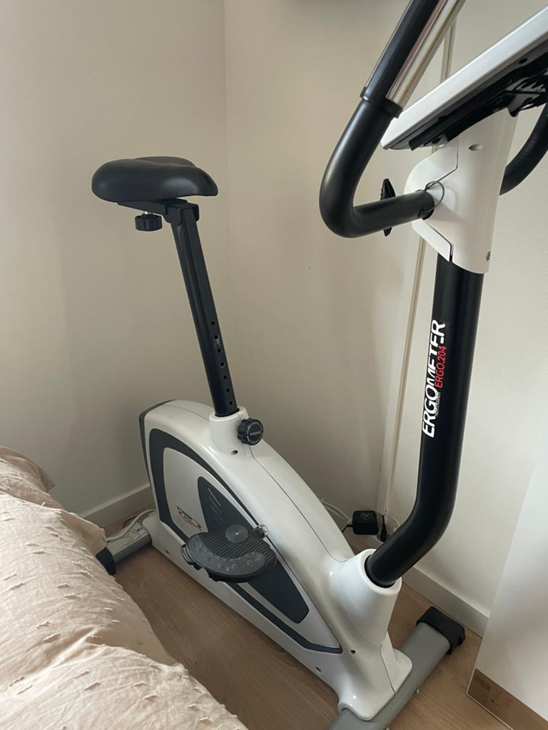 Ergometer Ergo.204 Hometrainer - Zo goed als nieuw, Ophalen, Zo goed als nieuw, Metaal, Benen