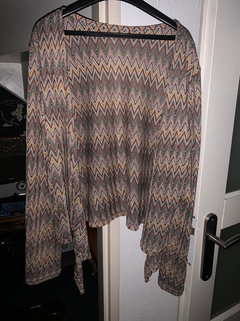 Red button vestje mt 40/42 zig zag motief, Ophalen of Verzenden, Nieuw, Maat 38/40 (M)