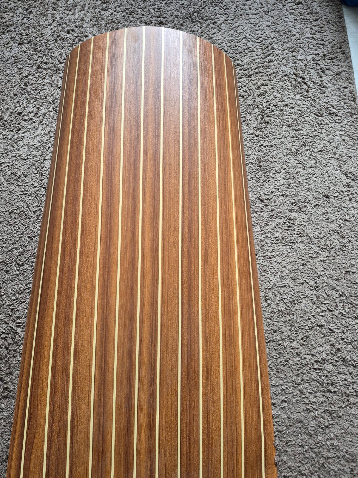 hpl plaat met teaklook, Watersport en Boten, Ophalen, Nieuw, Interieur en Kussens