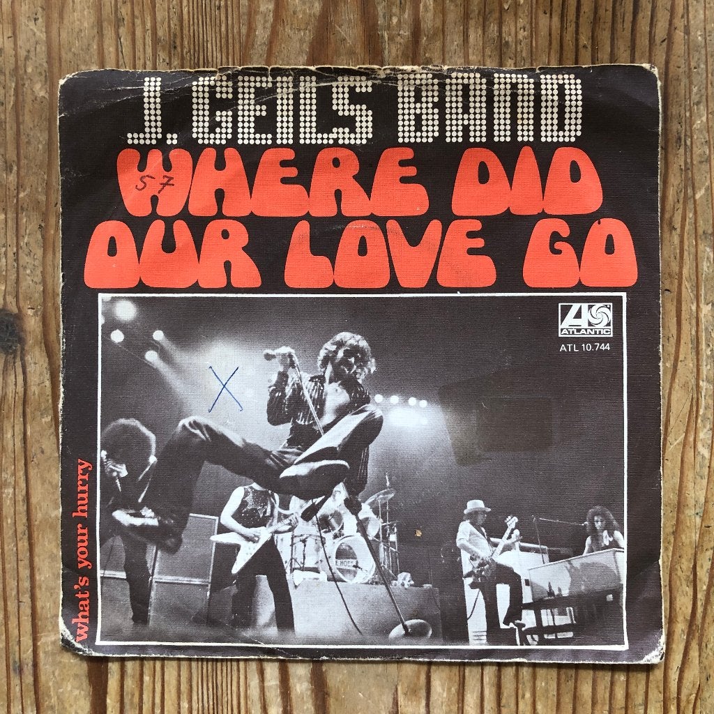 J. Geils Band – Where Did Our Love Go, Gebruikt, 7 inch, Ophalen of Verzenden, Rock en Metal