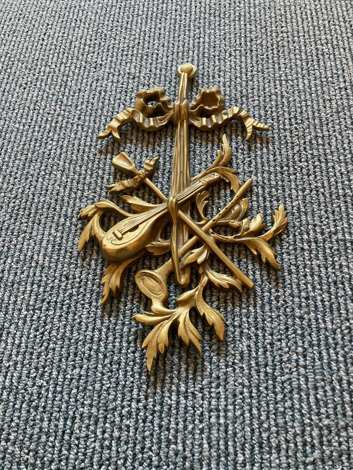 Koperen Sierornament voor Wand of Kast, Ophalen, Koper
