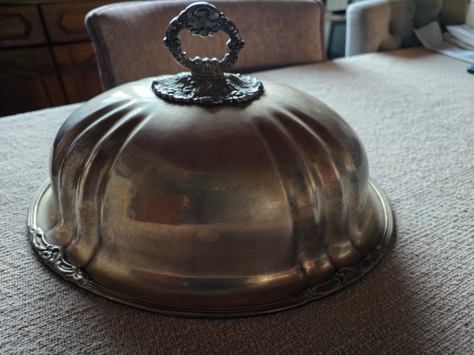 vintage cloche/ serveer cover, Huis en Inrichting, Ophalen of Verzenden