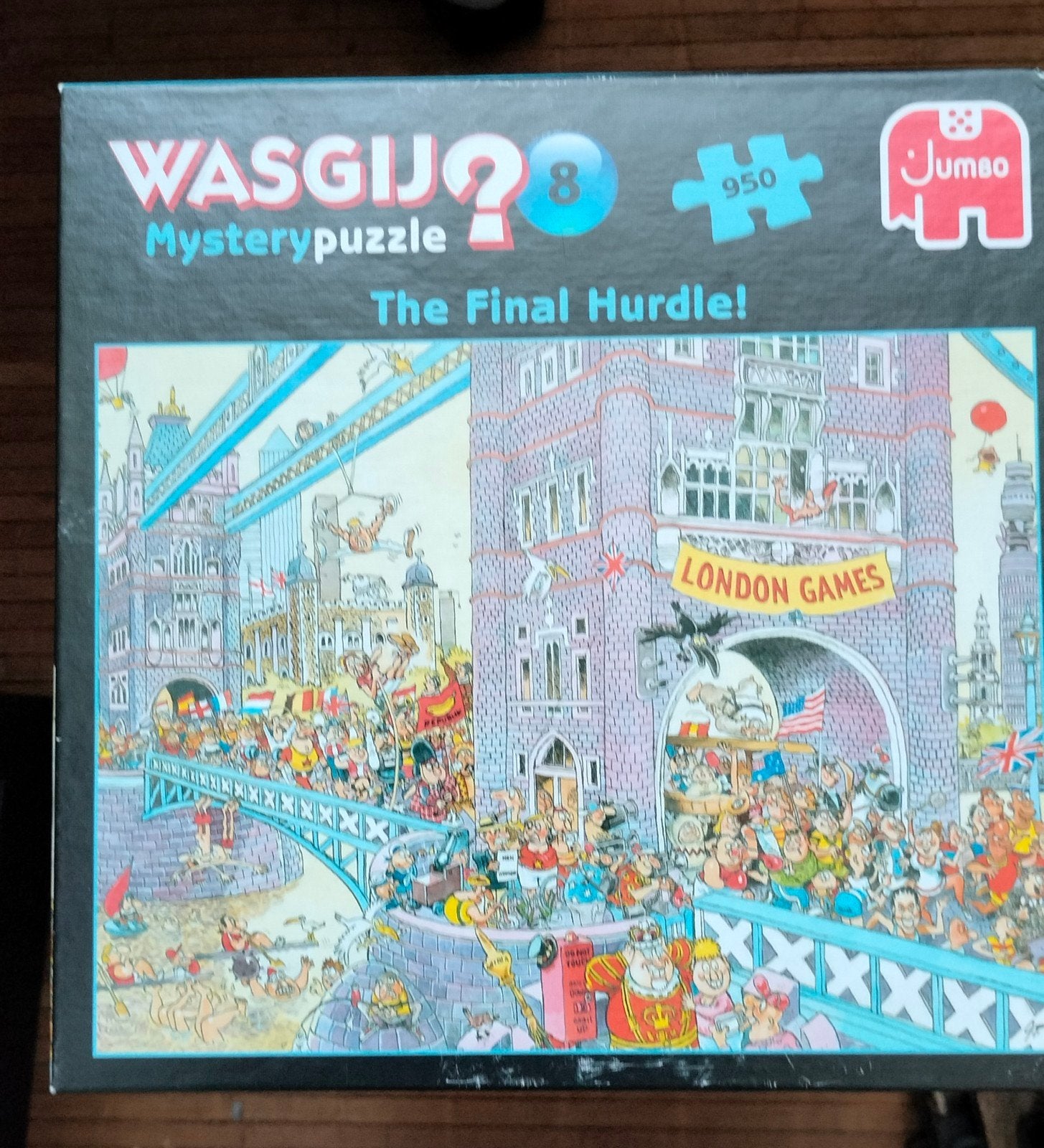 Wasgij Puzzels - 3 stuks, 950 stukjes per puzzel, Ophalen of Verzenden, 500 t/m 1500 stukjes, Gebruikt, Legpuzzel