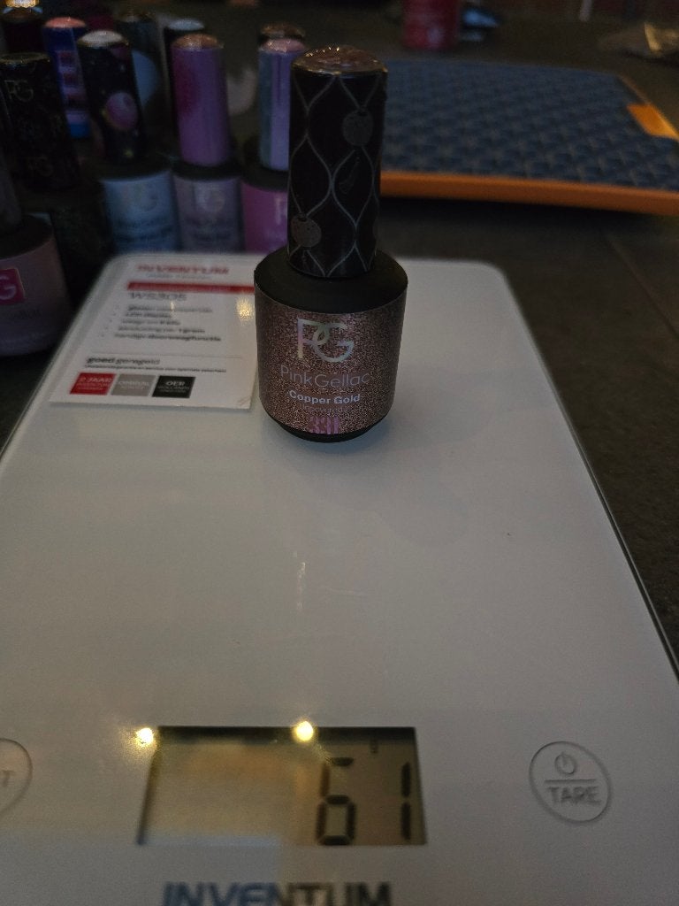 Pink Gellac 331 Copper Gold, Gebruikt, Ophalen of Verzenden, Goud, Handen en Nagels