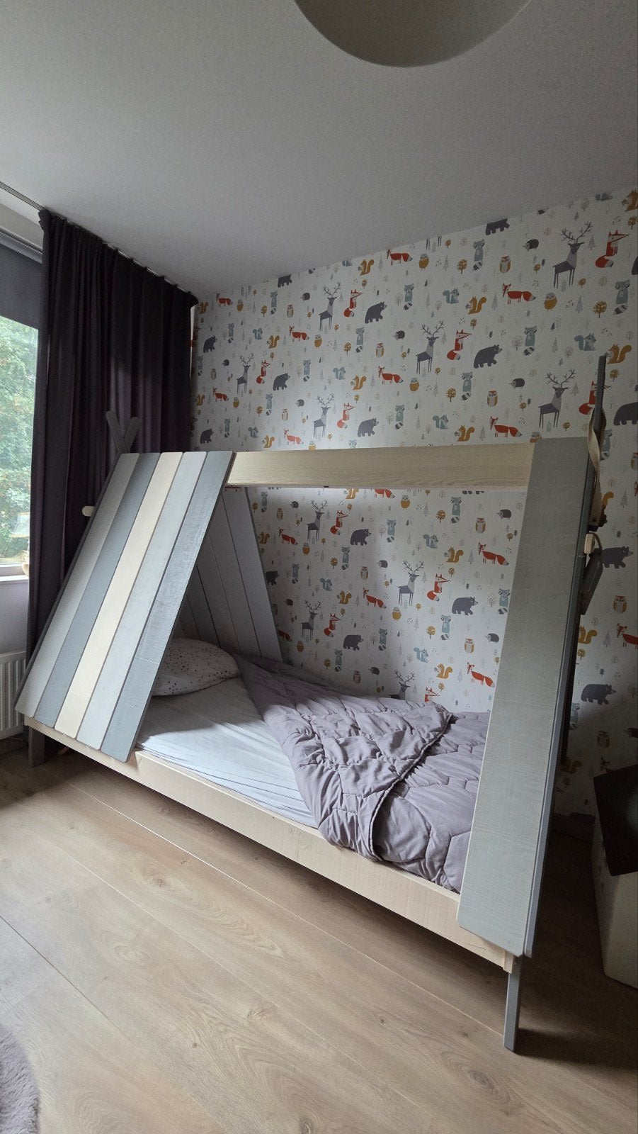 Kinderbed Tent Tipi, Ophalen, Zo goed als nieuw, 180 cm of meer, 85 tot 100 cm