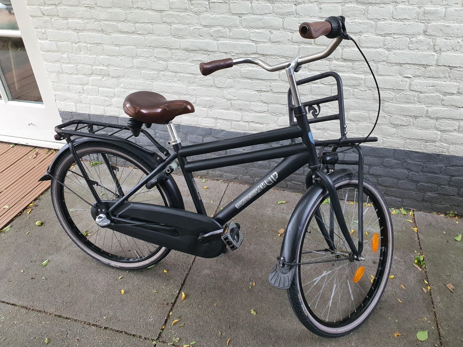 Sparta Pickup 24 inch jongens transportfiets met slot, Ophalen, Gebruikt, Sparta