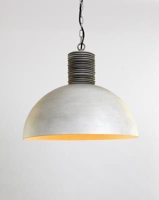 Stoere industriële plafondlamp, Ophalen of Verzenden, Zo goed als nieuw, Metaal