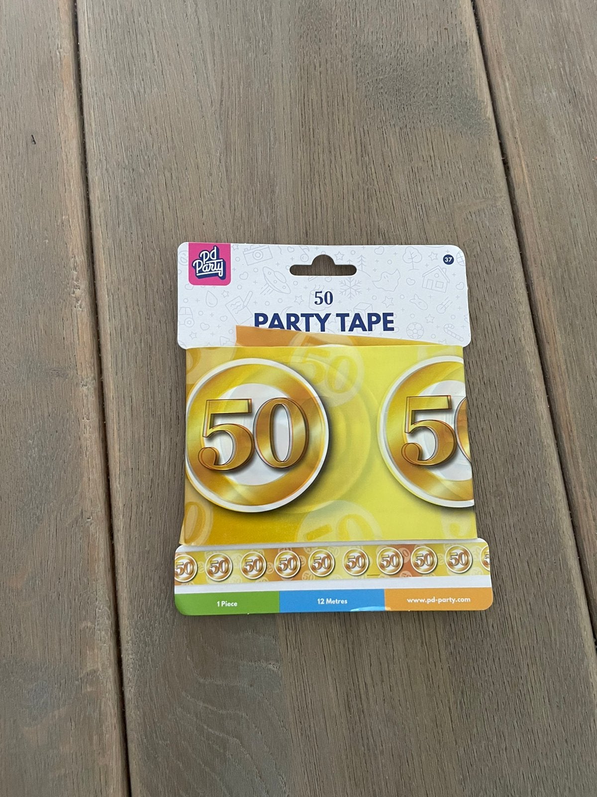 Feest artikelen voor 50 jarig huwelijk., Ophalen of Verzenden, Nieuw, Versiering, Geboorte of Huwelijk