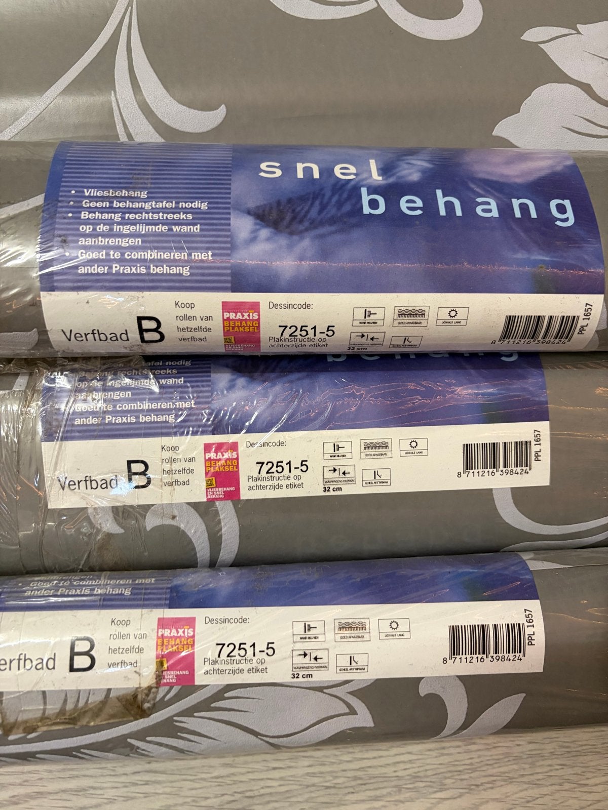 Diverse rollen nieuw behang - Verschillende stijlen, Overige patronen, Overige merken, Ophalen of Verzenden, 25 tot 50 m²