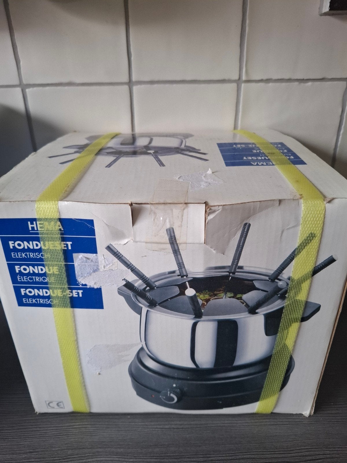Elektrische Fondue Set - HEMA - Nieuw in doos, Ophalen of Verzenden, Nieuw