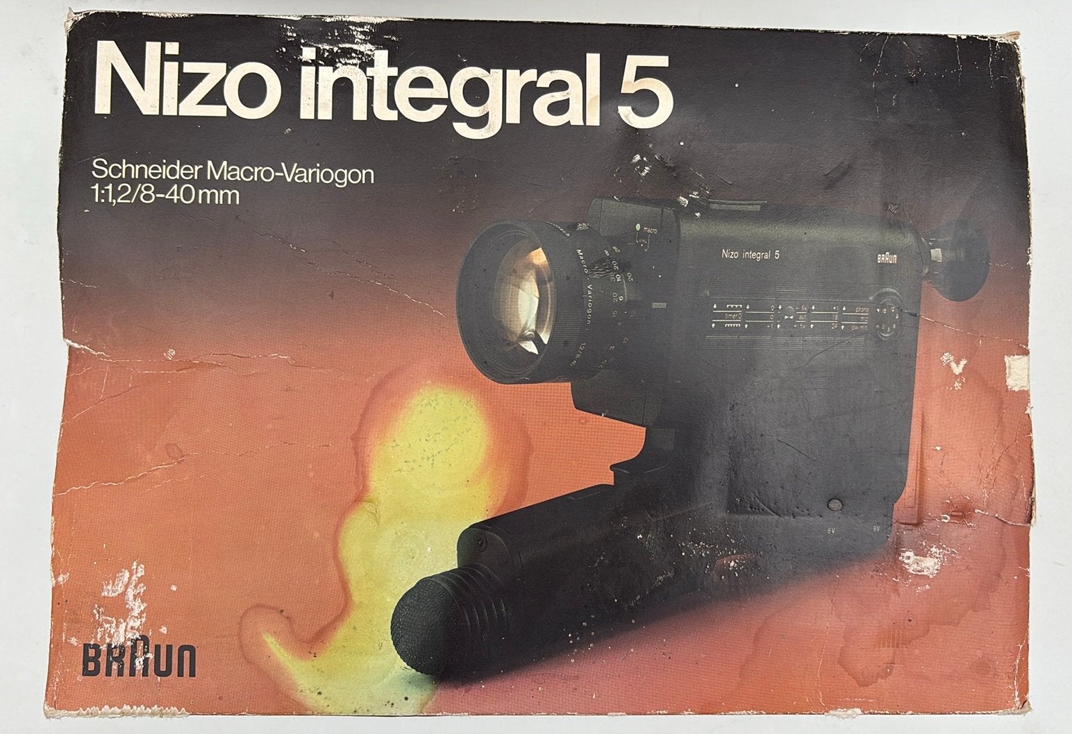 Braun Nizo Integral 5 Super 8 Camera met Microfoon, Overige merken, Gebruikt, Overige soorten, Externe microfoon