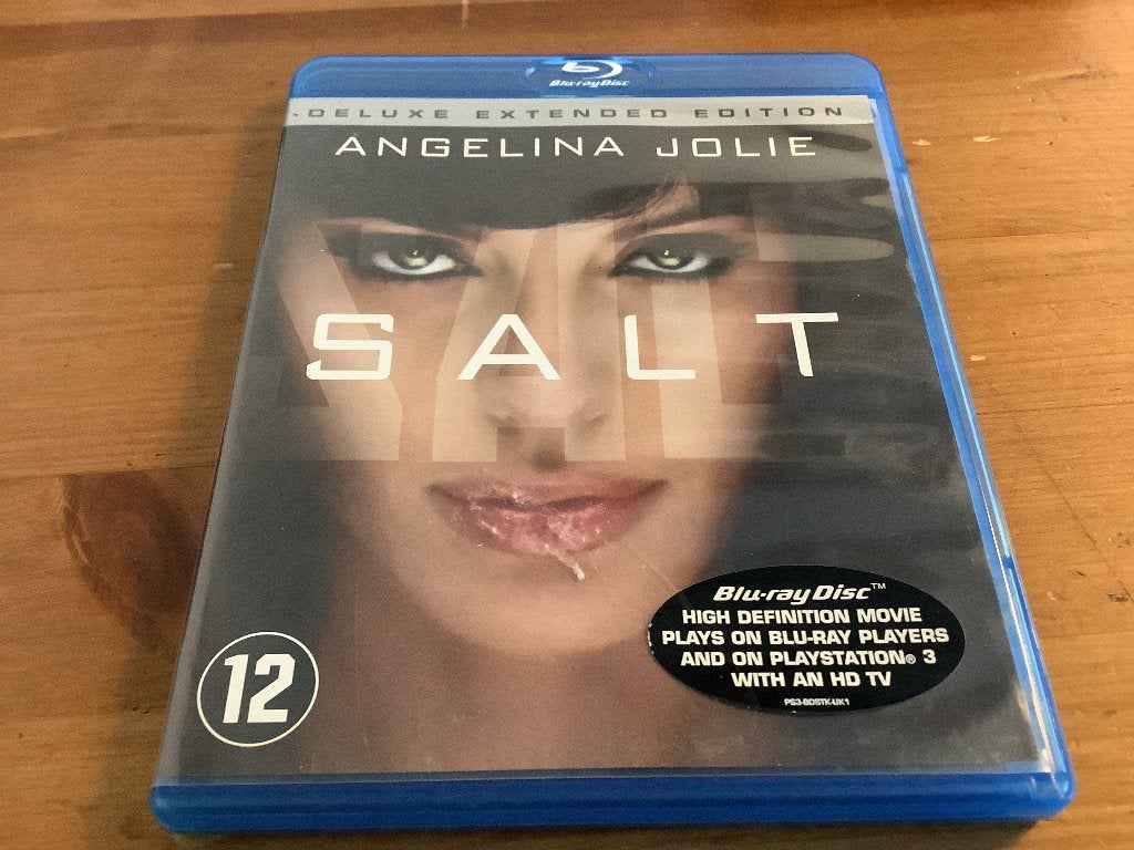 Salt. Blu-ray, Gebruikt, Film, Actie, Ophalen of Verzenden