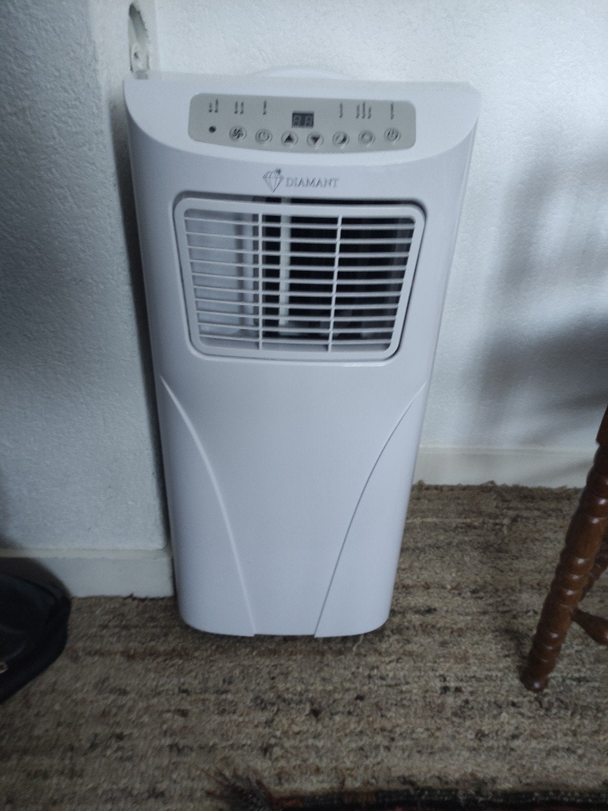 Diamant Mobiele Airco 7000 Btu/h - Koelen en Ventileren, Minder dan 60 m³, 3 snelheden of meer, Ophalen of Verzenden, Zo goed als nieuw