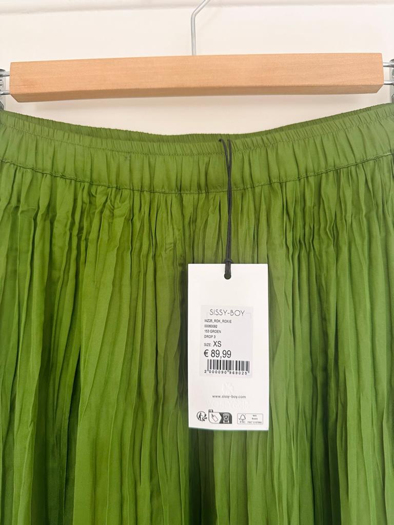 Sissy Boy groene maxi rok - Nieuw met kaartjes, Kleding | Dames, Rokken, Nieuw, Ophalen of Verzenden, Maat 34 (XS) of kleiner