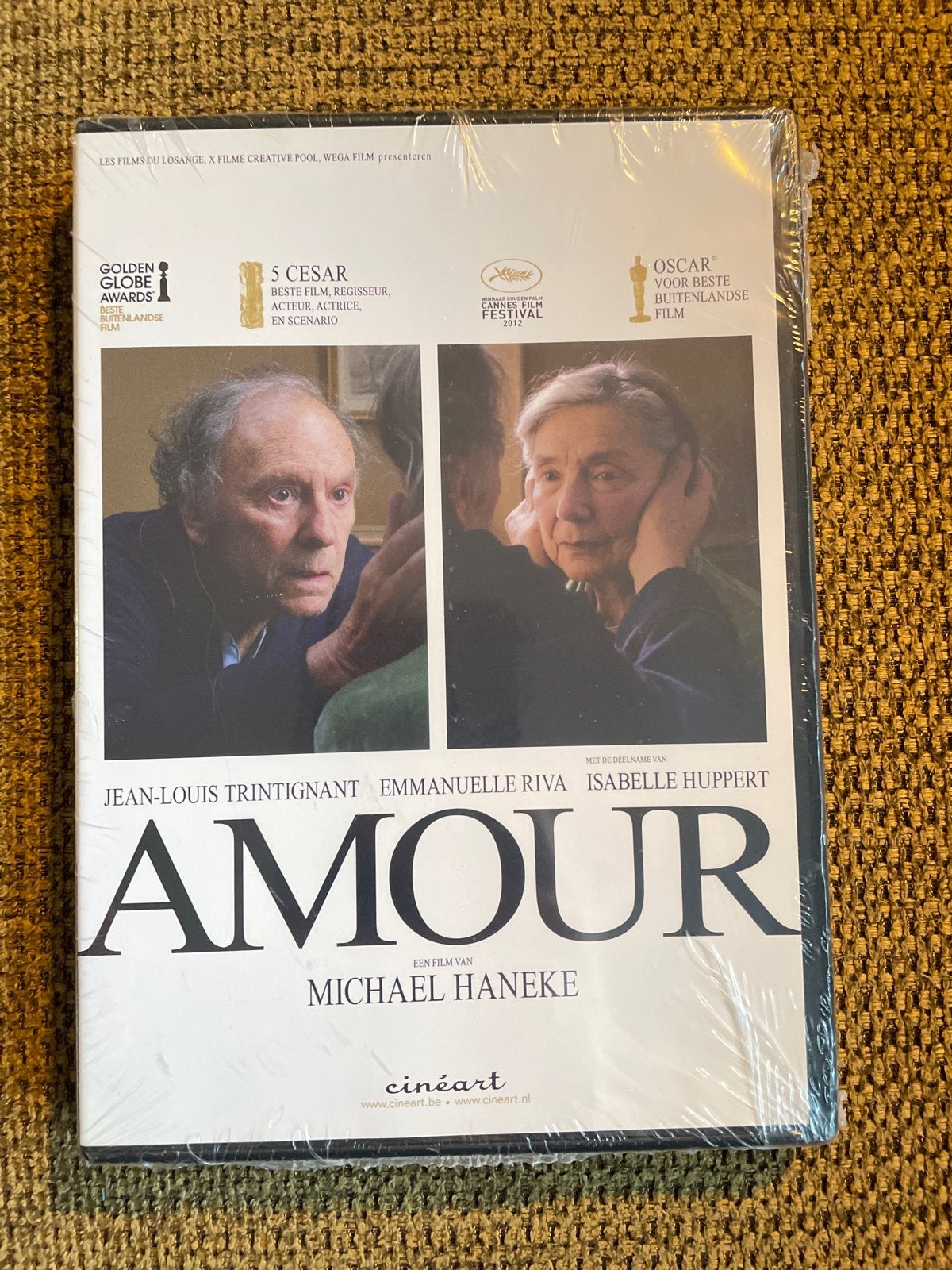 Amour dvd nieuw! - Michael Haneke - Oscar winnende film, Bonusmateriaal, Waargebeurd drama, Nederlands, Ophalen of Verzenden