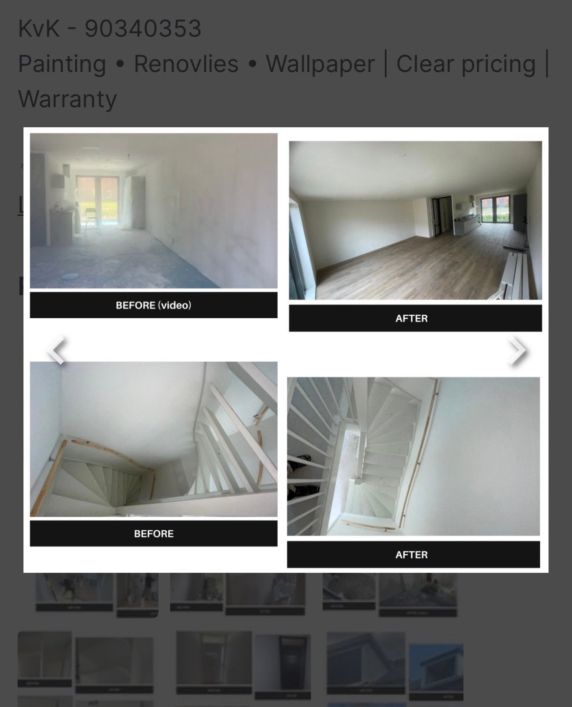 Professional Painter & Renovlies | Fast & Clean | RAMMAR, Diensten en Vakmensen, Garantie, Behangen