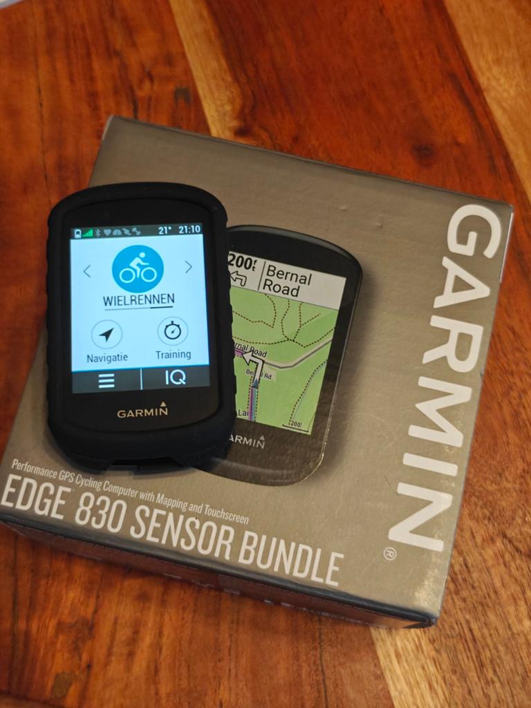 Garmin Edge 830 Sensor Bundle - Zo goed als nieuw + extra’s, Ophalen, Snelheidssensor, Zo goed als nieuw