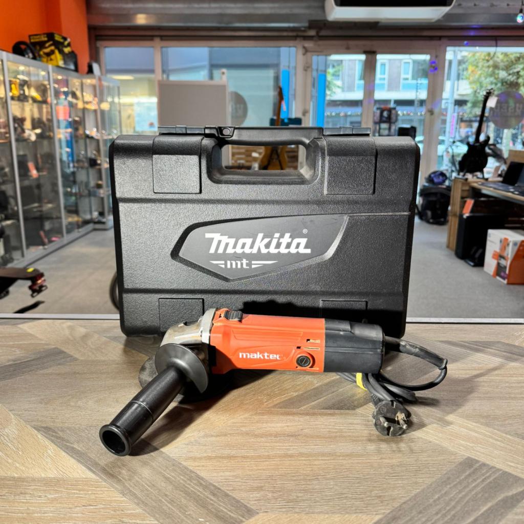 Makita M9503RK Haakse slijper | In koffer met garantie, Flex Ltd., Zo goed als nieuw, https://flex.com/contact-us, Nobelstraat 10, 5807 GA Oostrum
