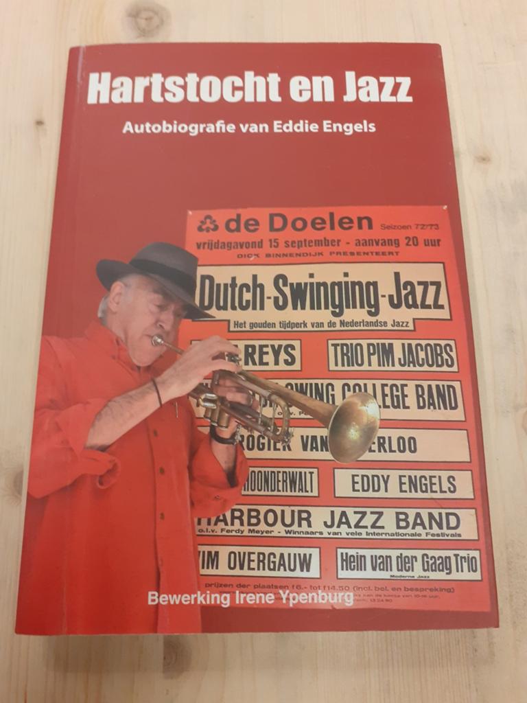 Eddie Engels - Hartstocht en jazz, Eddie Engels, Ophalen of Verzenden, Sport