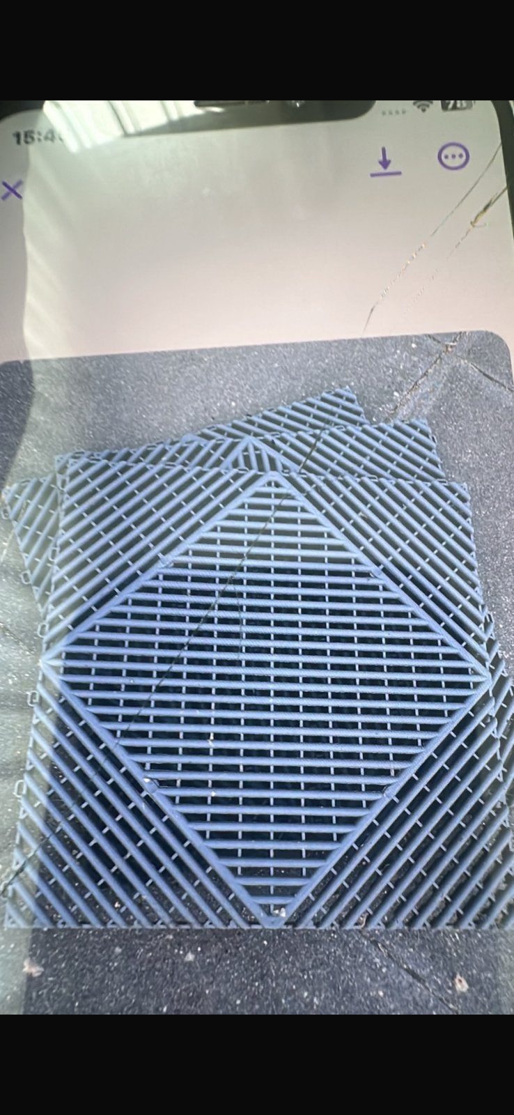 Meer dan 90 stuks vloertegels kliksysteem €400, Ophalen, Zo goed als nieuw, Beton, Terrastegels
