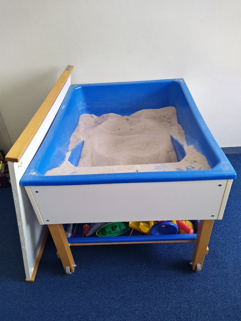 zandtafel, Kinderen en Baby's, Speelgoed | Overig, Ophalen, Gebruikt, Jongen of Meisje