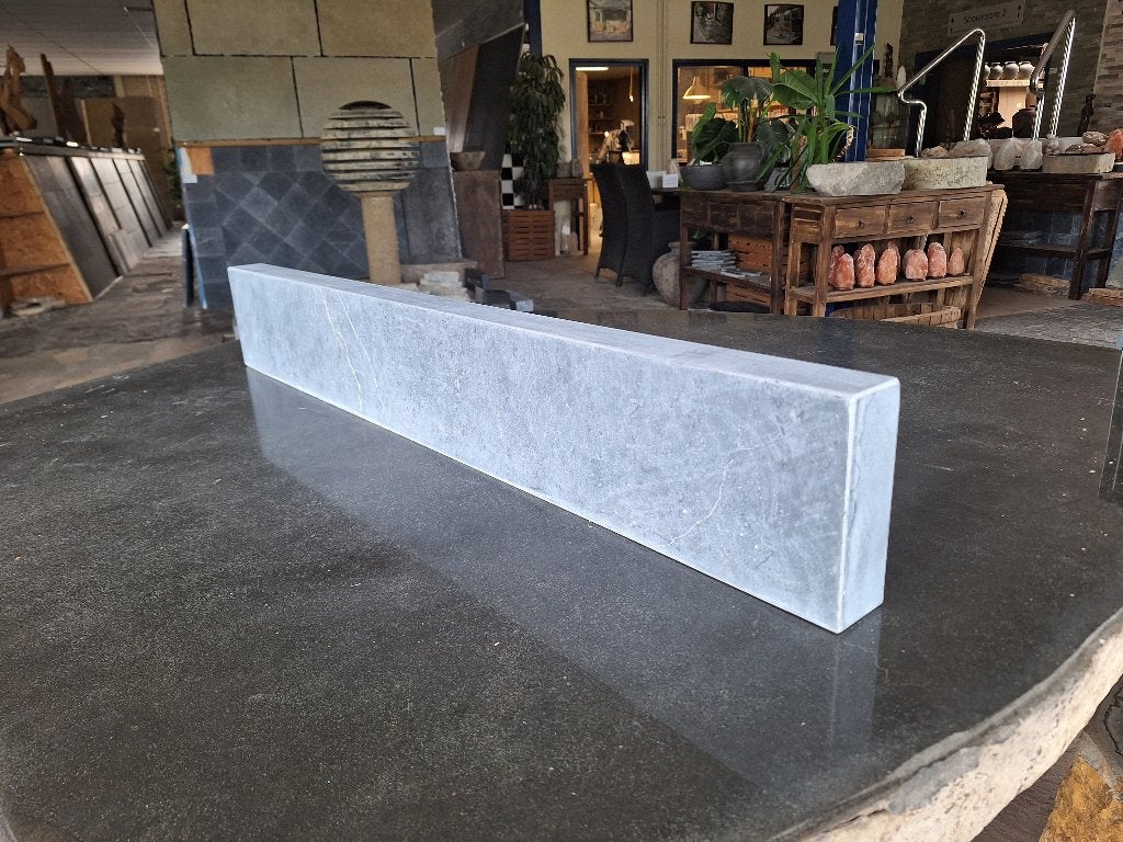borderranden hardsteen 100x15x5 cm geschuurd, Tuin en Terras, 100 tot 200 cm, Biels, Nieuw, Ophalen of Verzenden