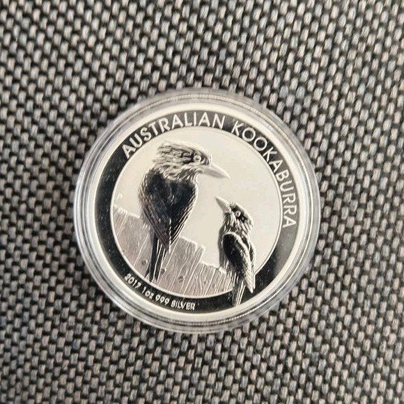 Kookaburra 1 Oz zilveren munt uit 2017 oplage 500.000, Ophalen of Verzenden, Zilver