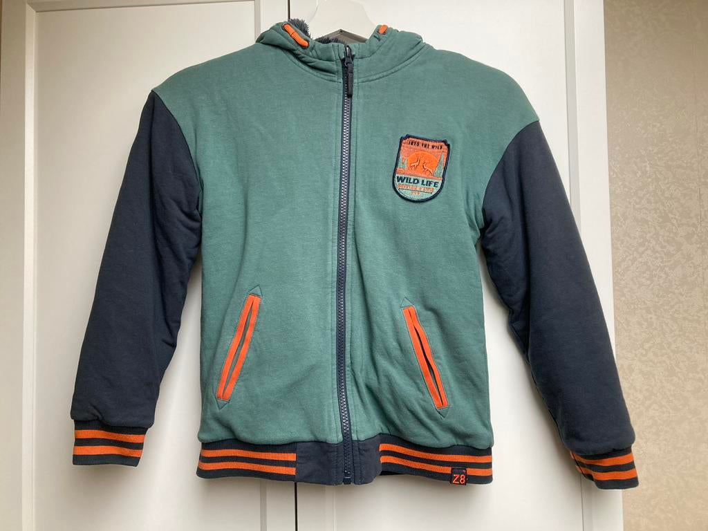 Z8 borgvest Vidar borgjas tussenjas jongens 128/134 ZGAN!, Ophalen of Verzenden, Zo goed als nieuw, Jongen, Jas