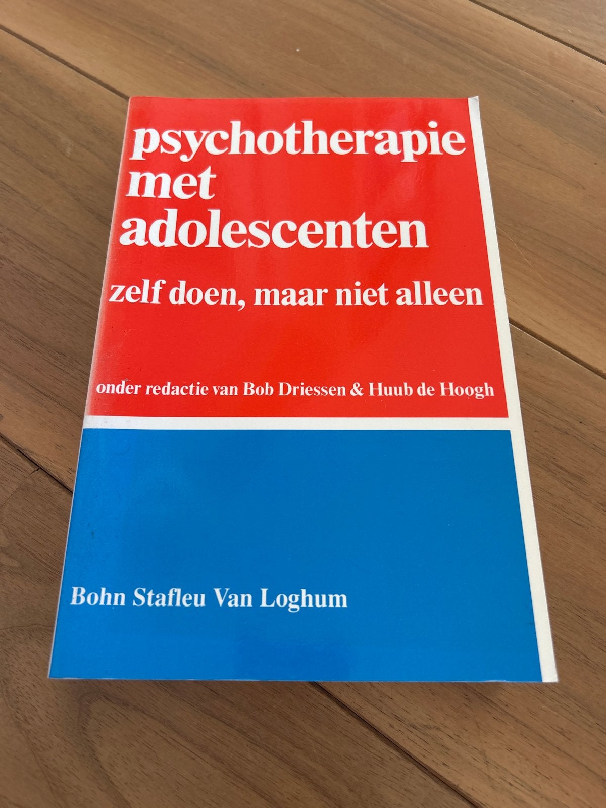 Psychotherapie met adolescenten: zelf doen, maar niet alleen, Ophalen of Verzenden, Gelezen, Klinische psychologie