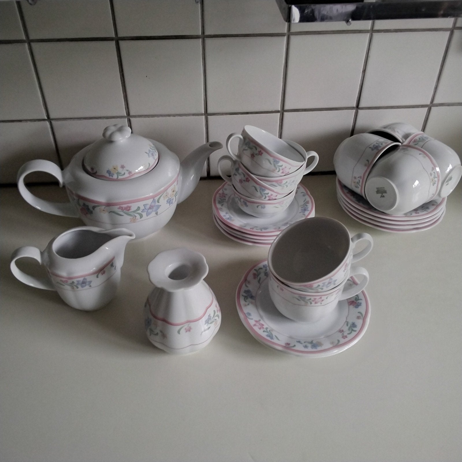 Mitterteich  servies, Ophalen, Aardewerk, Overige stijlen, Kop(pen) en/of Schotel(s)