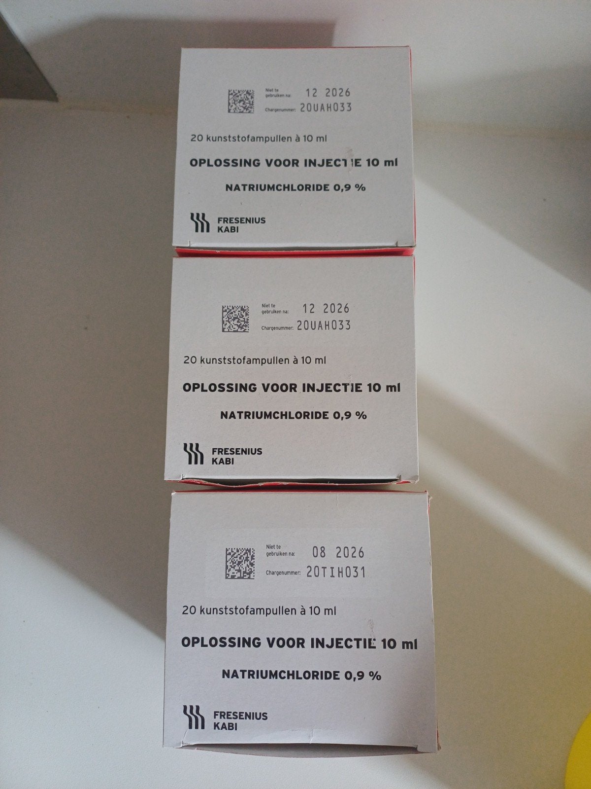 Gratis NACL 0,9% en naaldencontainer, Diversen, Verpleegmiddelen, Ophalen, Nieuw
